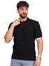 Black Design 1011Knit Polo Neck - T-Shirt - Khotwh