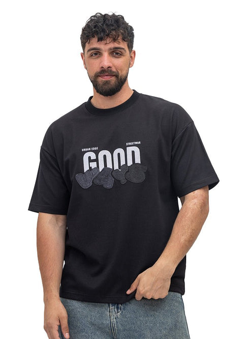Black Design 1025 NF-Round T-Shirt - Khotwh