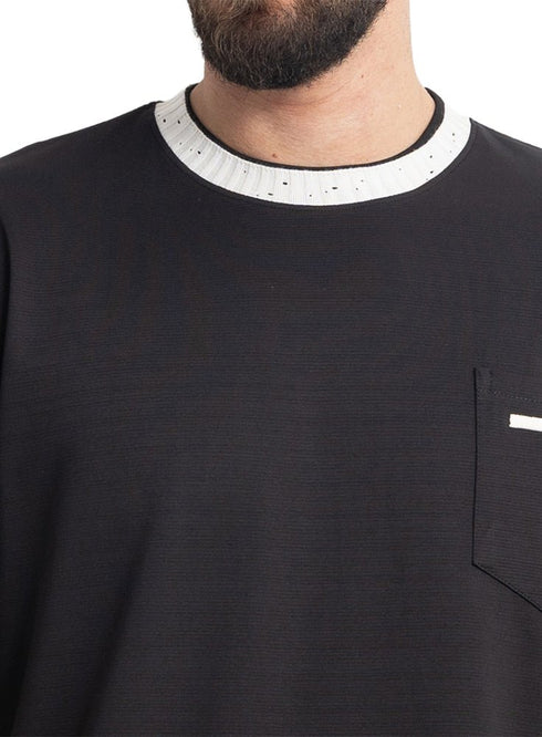 Black Design 1029 NF-Round T-Shirt - Khotwh