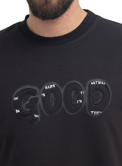Black Design 1035 NF-Round T-Shirt - Khotwh