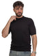Black Design 1151Knit Rount T-Shirt - Khotwh