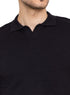 Black Design 16 - F - Polo Neck T-Shirt - Khotwh