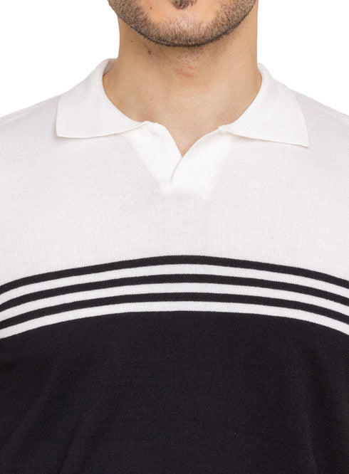Black Design 17 - F - Polo Neck T-Shirt - Khotwh