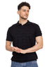 Black Design 21 - F - Polo Neck T-Shirt - Khotwh