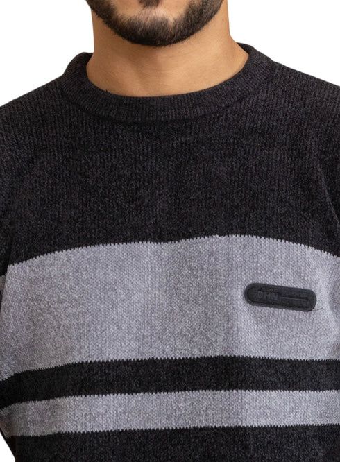 Black Design 2402 Round Pullover - Khotwh