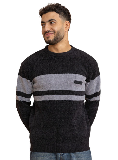 Black Design 2402 Round Pullover - Khotwh