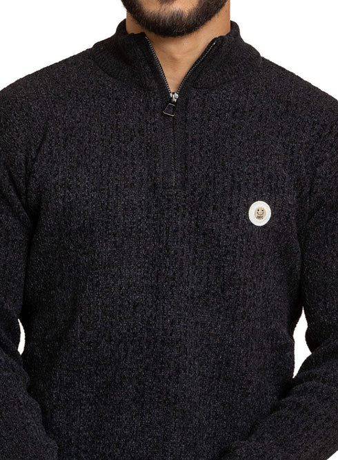 Black Design 2409 Round Pullover - Khotwh
