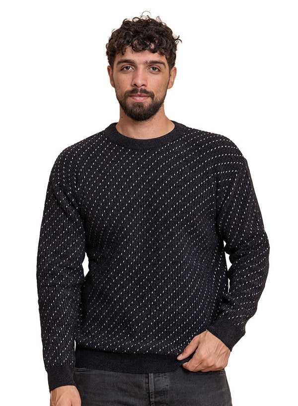 Black Design 2410 Round Pullover - Khotwh