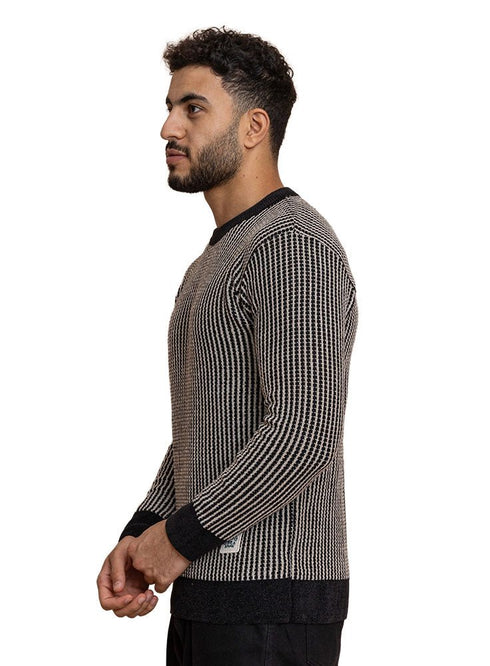 Black Design 2411 Round Pullover - Khotwh