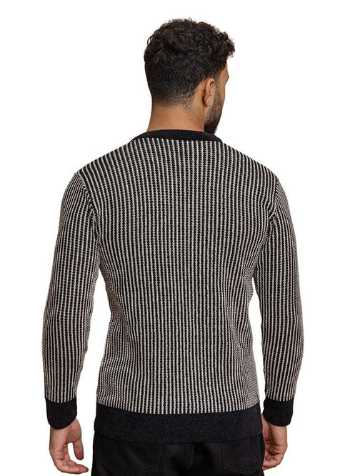 Black Design 2411 Round Pullover - Khotwh