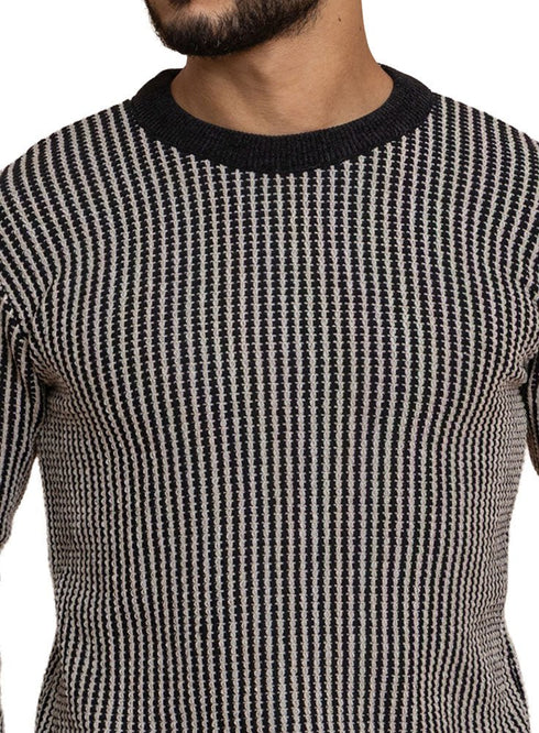 Black Design 2411 Round Pullover - Khotwh