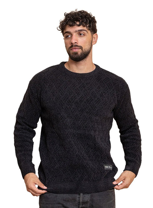 Black Design 2412 Round Pullover - Khotwh