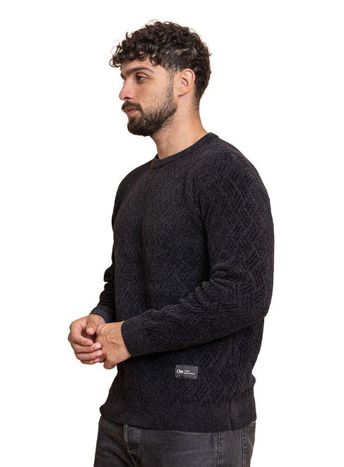 Black Design 2412 Round Pullover - Khotwh