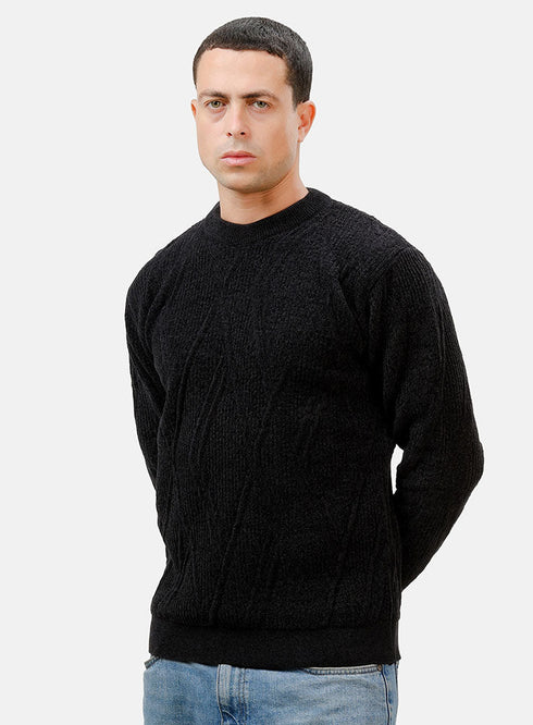 Black Design 2421 Round Pullover - Khotwh