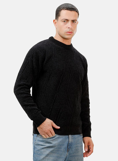 Black Design 2421 Round Pullover - Khotwh