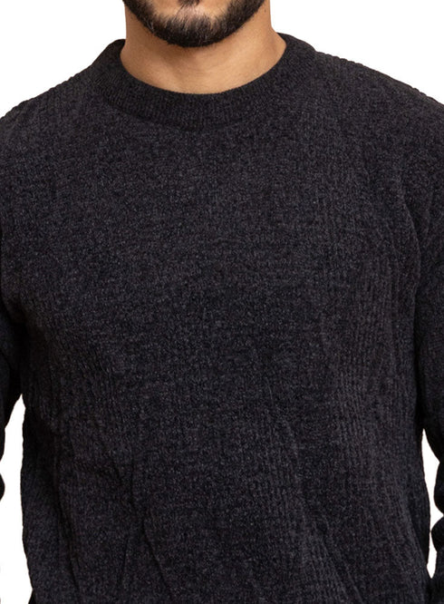 Black Design 2421 Round Pullover - Khotwh
