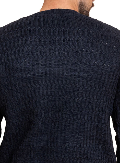 Black Design 2427 Round Pullover - Khotwh