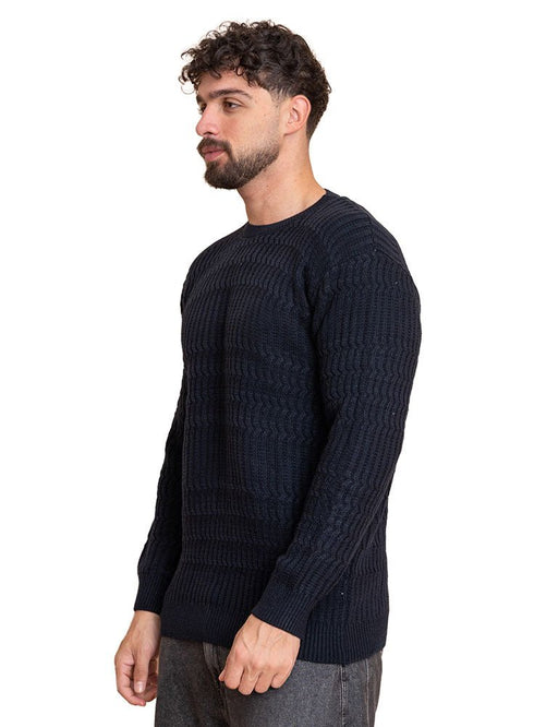 Black Design 2427 Round Pullover - Khotwh
