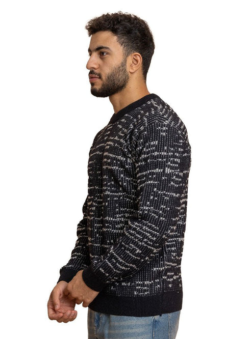 Black Design 2432 Round Pullover - Khotwh