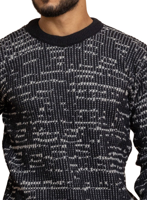 Black Design 2432 Round Pullover - Khotwh