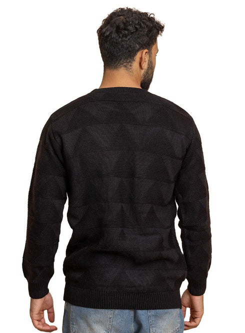 Black Design 2433 Round Pullover - Khotwh