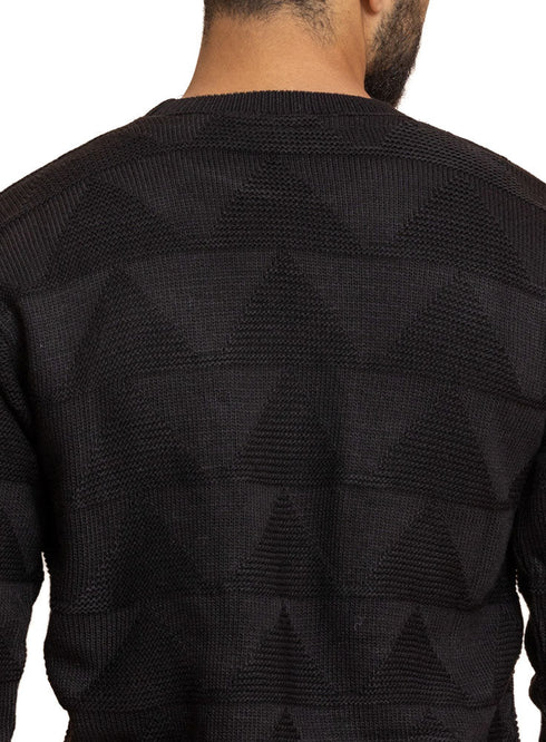 Black Design 2433 Round Pullover - Khotwh