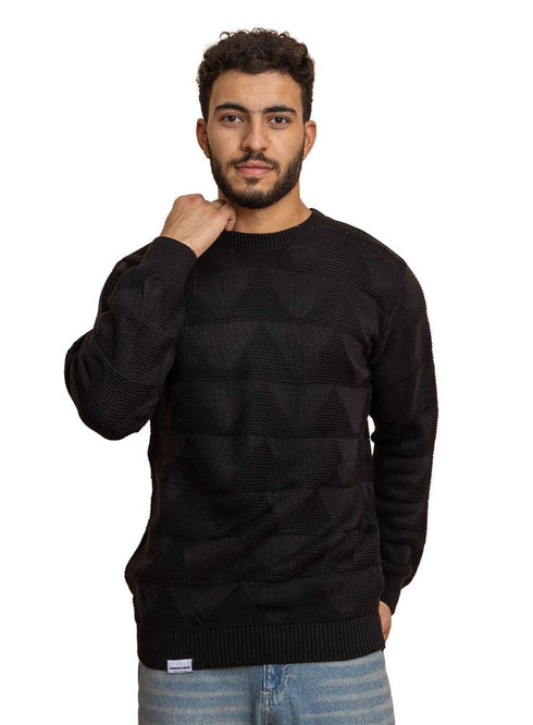 Black Design 2433 Round Pullover - Khotwh