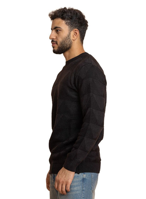 Black Design 2433 Round Pullover - Khotwh