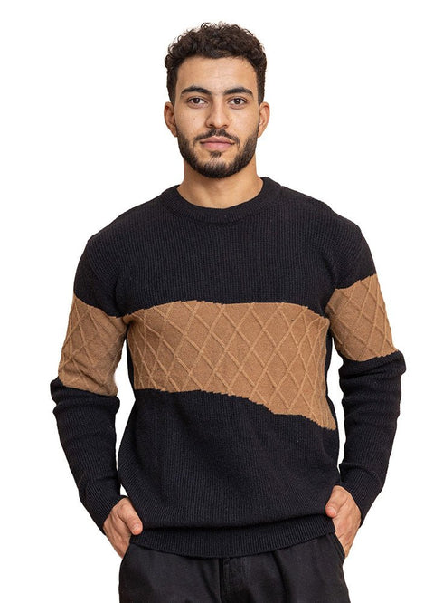Black Design 2453 Round Pullover - Khotwh