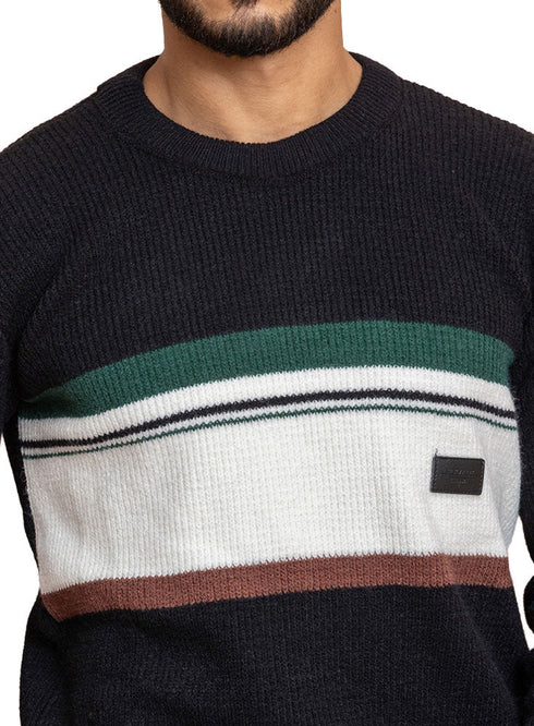 Black Design 2455 Round Pullover - Khotwh