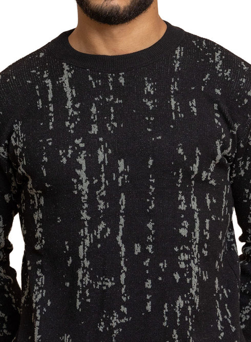 Black Design 2458 Round Pullover - Khotwh