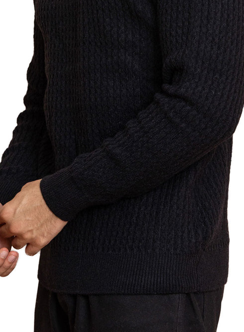 Black Design 2463 Round Pullover - Khotwh