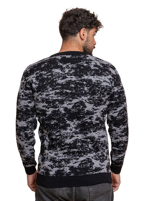 Black Design 2468 Round Pullover - Khotwh
