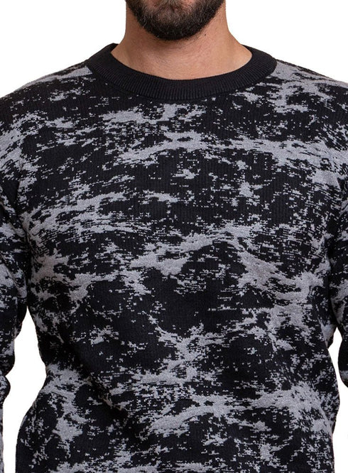 Black Design 2468 Round Pullover - Khotwh