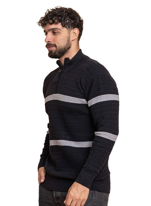 Black Design 2471 Round Pullover - Khotwh