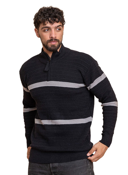 Black Design 2471 Round Pullover - Khotwh