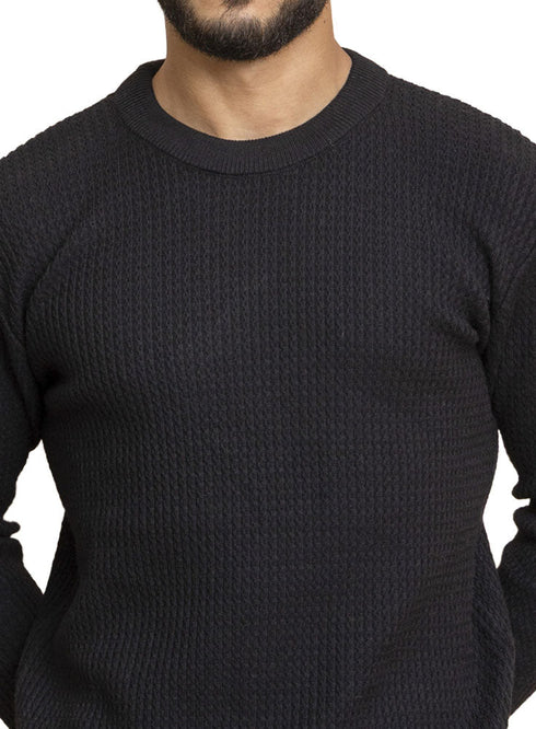 Black Design 2473 Round Pullover - Khotwh
