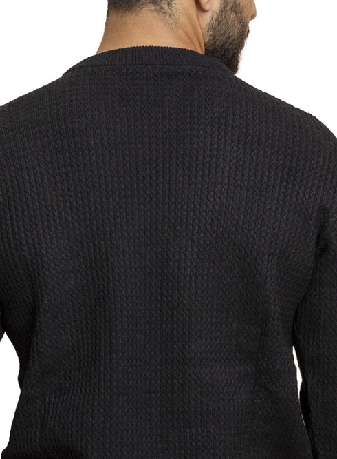 Black Design 2473 Round Pullover - Khotwh