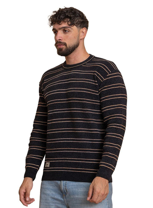 Black Design 2477 Round Pullover - Khotwh