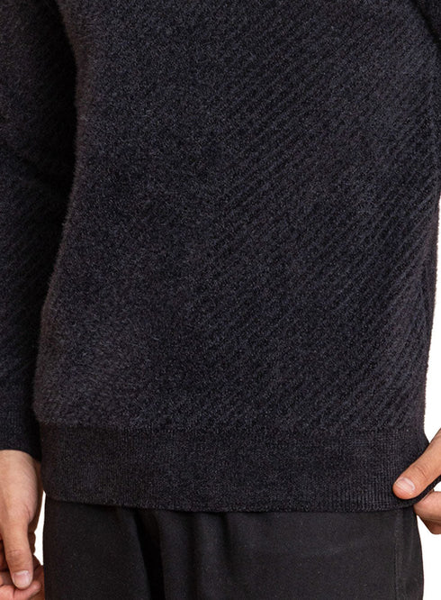 Black Design 2478 Round Pullover - Khotwh