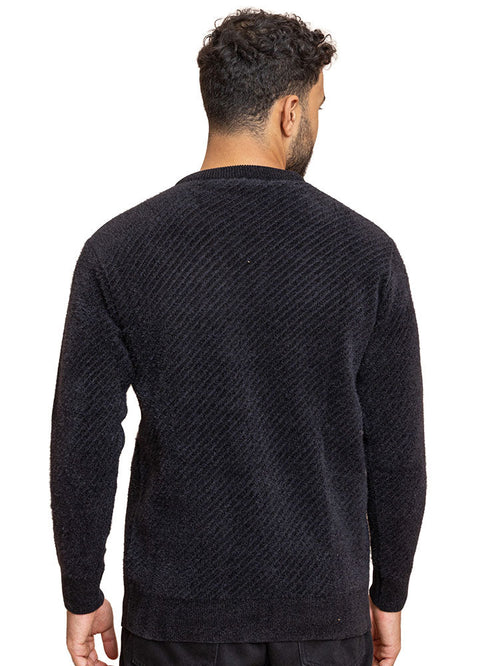 Black Design 2478 Round Pullover - Khotwh