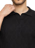 Black Design 25 - F - Polo Neck T-Shirt - Khotwh