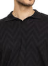 Black Design 26 - F - Polo Neck T-Shirt - Khotwh