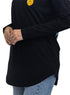 Black-Design 3 Printed Long-Sleeve - Khotwh