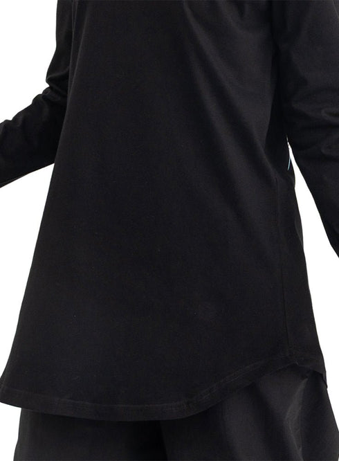 Black-Design 3 Printed Long-Sleeve - Khotwh