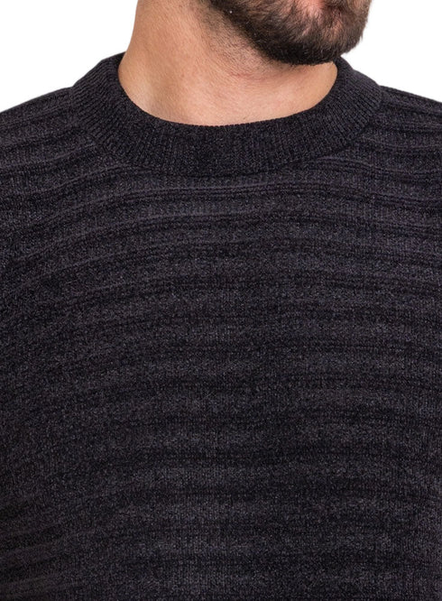 Black Design 300 Round Pullover - Khotwh