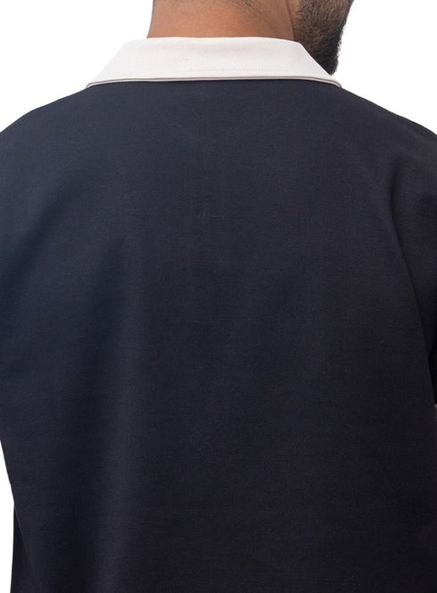 Black Design 3000 NF - Polo Neck T-Shirt - Khotwh