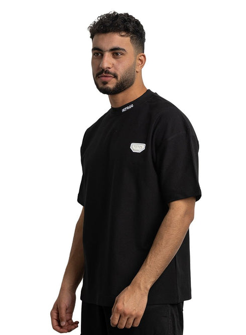 Black Design 3005 NF - Round T-Shirt - Khotwh