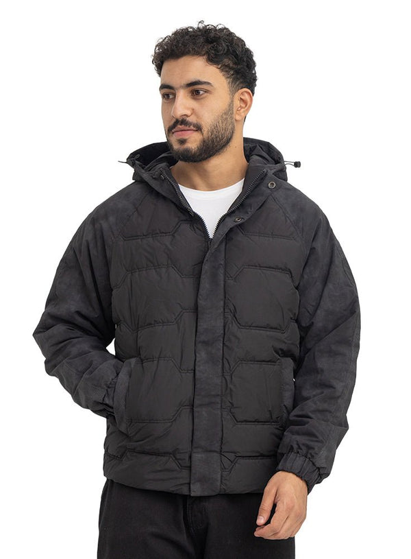 Black Design 3010 Puffer Jacket - Khotwh