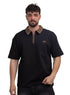Black Design 3011 NF - Polo Neck T-Shirt - Khotwh